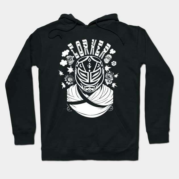 Corker - Luchador Hoodie by The Most Magical Place On Shirts